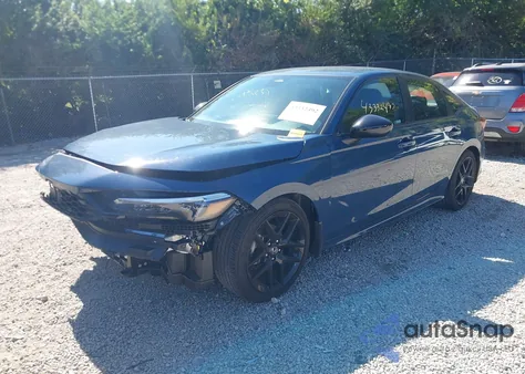 2026 Honda Civic Sport из США, поврежденный, VIN 2HGFE2F54TH501629